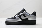 Nike Air Force 1 '07 LV8 Low-Top Sneakers – Metallic Silver/Black