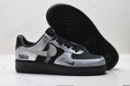 Nike Air Force 1 '07 LV8 Low-Top Sneakers – Metallic Silver/Black