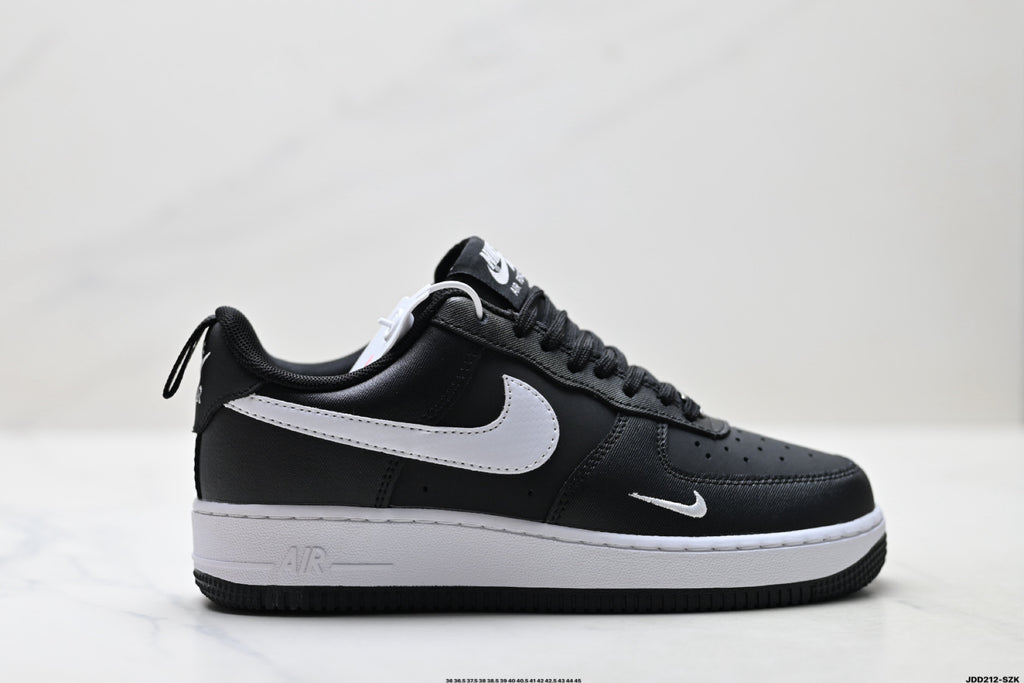 Nike Air Force 1 '07 LV8 Low-Top Sneakers – Black/White