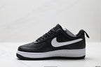 Nike Air Force 1 '07 LV8 Low-Top Sneakers – Black/White