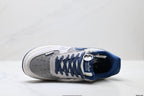 Nike Air Force 1 '07 LV8 Graphic Low-Top Sneakers – Grey/Navy