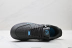 Nike Air Force 1 '07 LV8 Low-Top Sneakers – Black/Light Blue