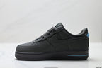 Nike Air Force 1 '07 LV8 Low-Top Sneakers – Black/Light Blue