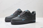 Nike Air Force 1 '07 LV8 Low-Top Sneakers – Black/Light Blue