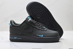 Nike Air Force 1 '07 LV8 Low-Top Sneakers – Black/Light Blue