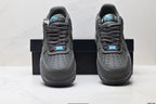 Nike Air Force 1 '07 LV8 Low-Top Sneakers – Black/Light Blue