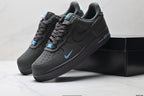 Nike Air Force 1 '07 LV8 Low-Top Sneakers – Black/Light Blue