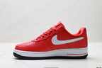 Nike Air Force 1 '07 LV8 Bear Graphic Low-Top Sneakers – Red/White
