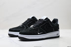 Nike Air Force 1 '07 LV8 Graphic Low-Top Sneakers – Black/White