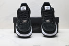 Nike Air Force 1 '07 LV8 Graphic Low-Top Sneakers – Black/White
