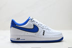 Nike Air Force 1 '07 LV8 Low-Top Sneakers – White/Royal Blue