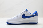 Nike Air Force 1 '07 LV8 Low-Top Sneakers – White/Royal Blue