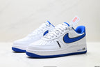 Nike Air Force 1 '07 LV8 Low-Top Sneakers – White/Royal Blue