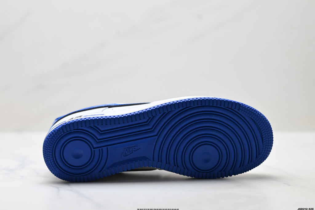 Nike Air Force 1 '07 LV8 Low-Top Sneakers – White/Royal Blue