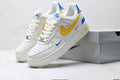 Nike Air Force 1 '07 LV8 Low-Top Sneakers – White/Yellow/Blue