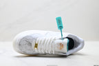 Nike Air Force 1 '07 LV8 Marble Low-Top Sneakers – White/Aqua