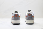 Nike Air Force 1 '07 LV8 Monogram Graphic Low-Top Sneakers – Grey/Orange
