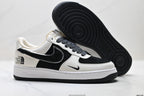 Nike Air Force 1 '07 LV8 Contrast Graphic Low-Top Sneakers – Black/White