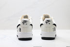 Nike Air Force 1 '07 LV8 Contrast Graphic Low-Top Sneakers – Black/White