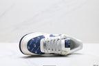 Nike Air Force 1 '07 LV8 Logo Graphic Low-Top Sneakers – White/Navy
