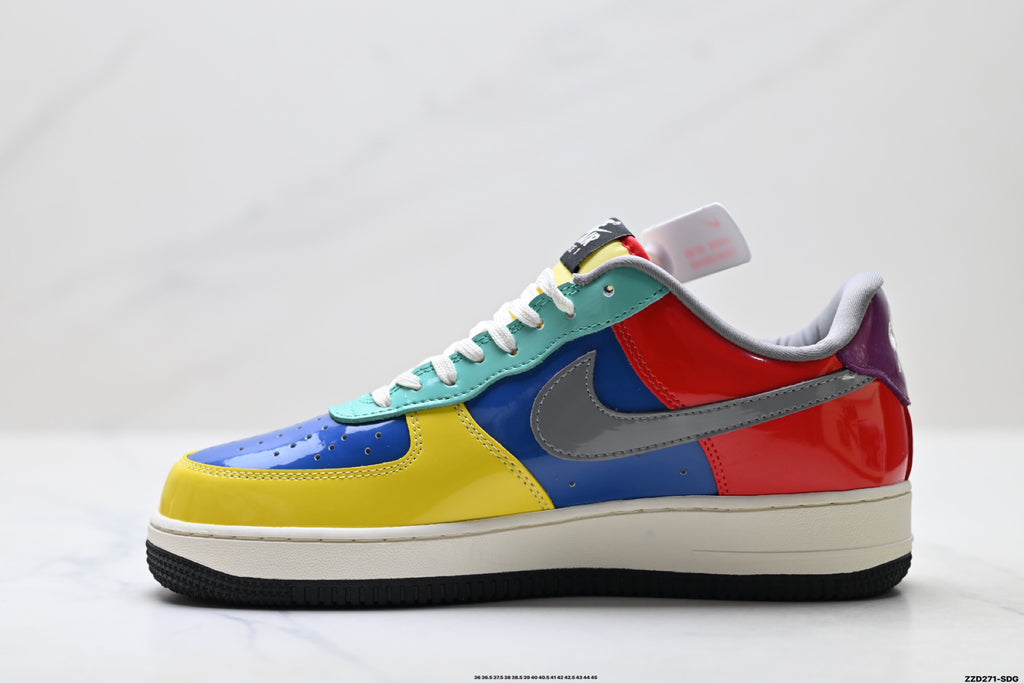 Nike Air Force 1 '07 LV8 Street Graphic Low-Top Sneakers – Multi Color