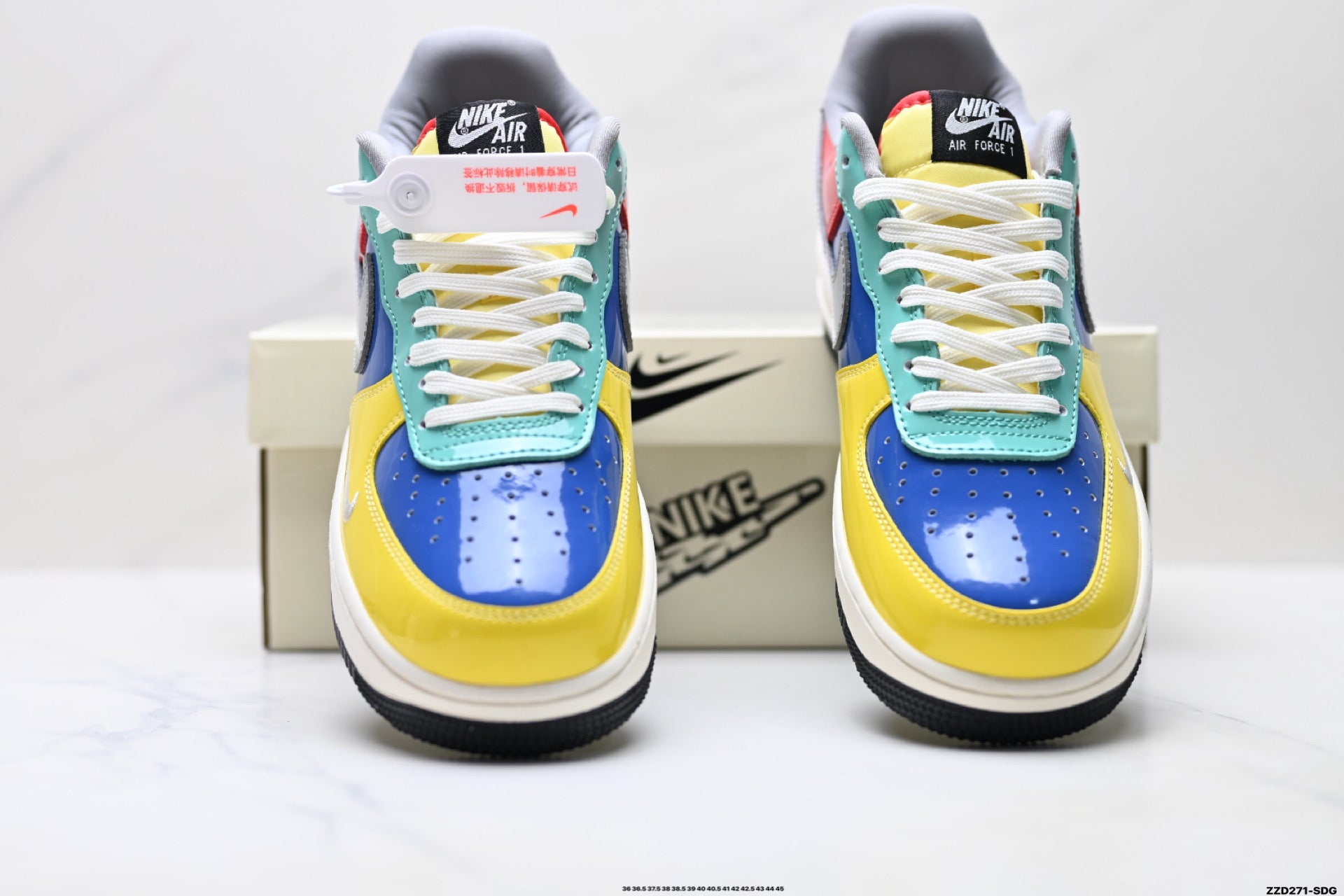 Nike Air Force 1 '07 LV8 Street Graphic Low-Top Sneakers – Multi Color