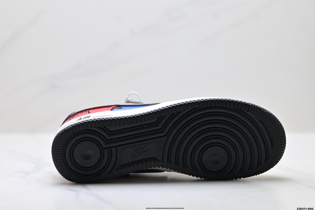 Nike Air Force 1 '07 LV8 Street Graphic Low-Top Sneakers – Multi Color