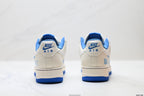 Nike Air Force 1 '07 LV8 Denim Graphic Low-Top Sneakers – Cream/Blue