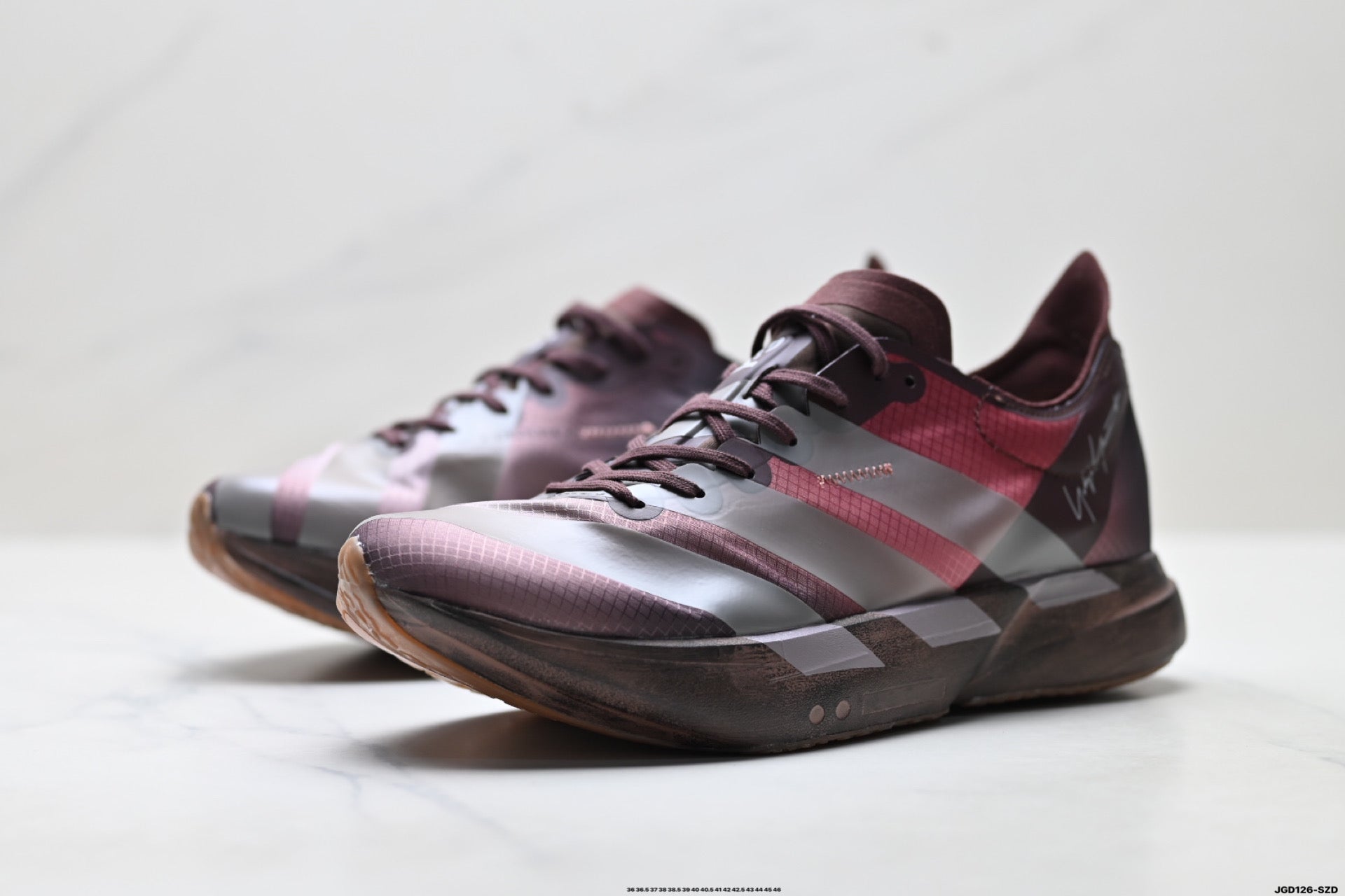 adidas Y-3 Adios Pro 4 Running Shoes – Burgundy