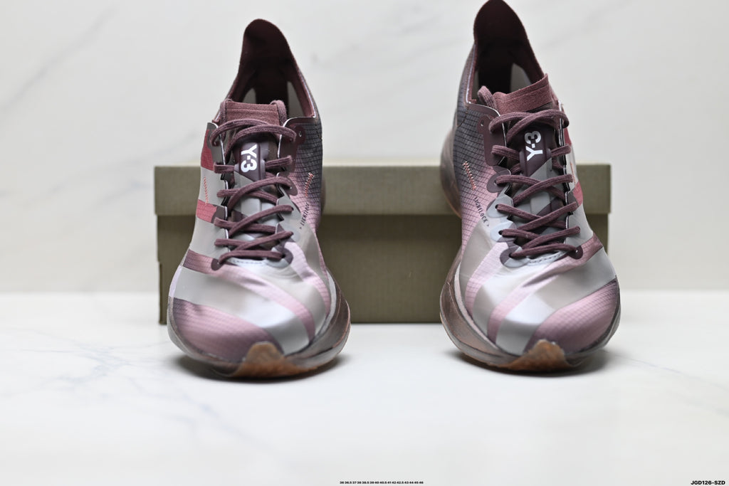 adidas Y-3 Adios Pro 4 Running Shoes – Burgundy