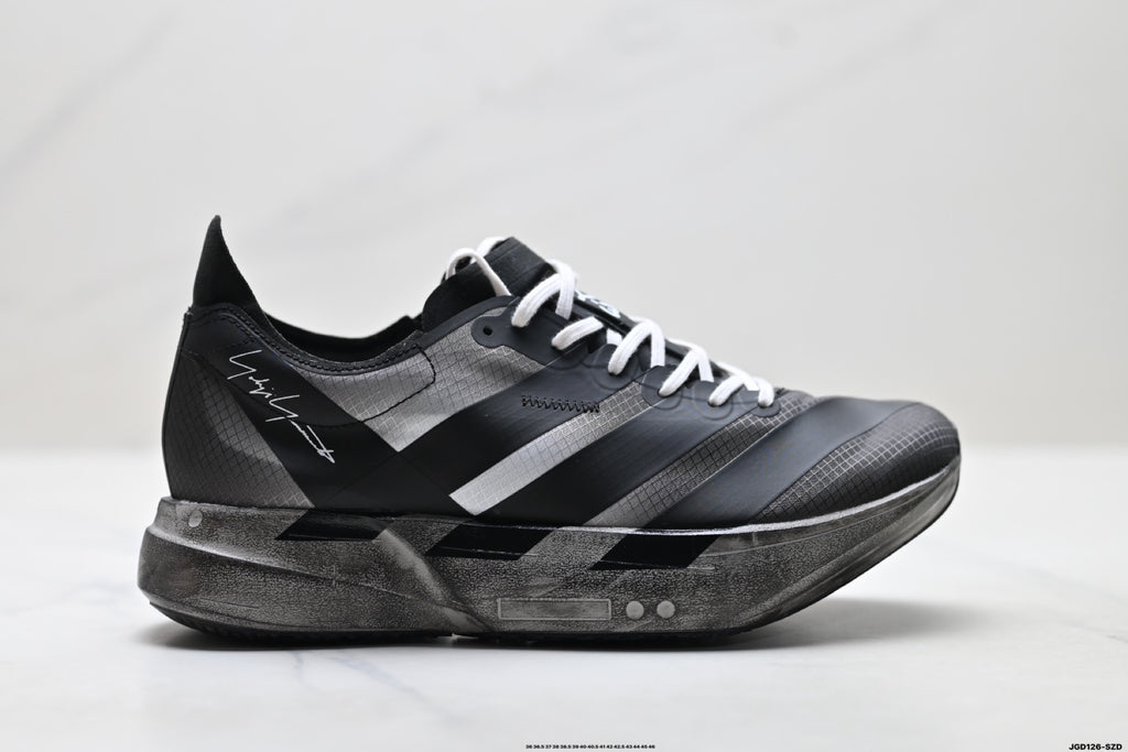 adidas Y-3 Adios Pro 4 Running Shoes – Black/Grey