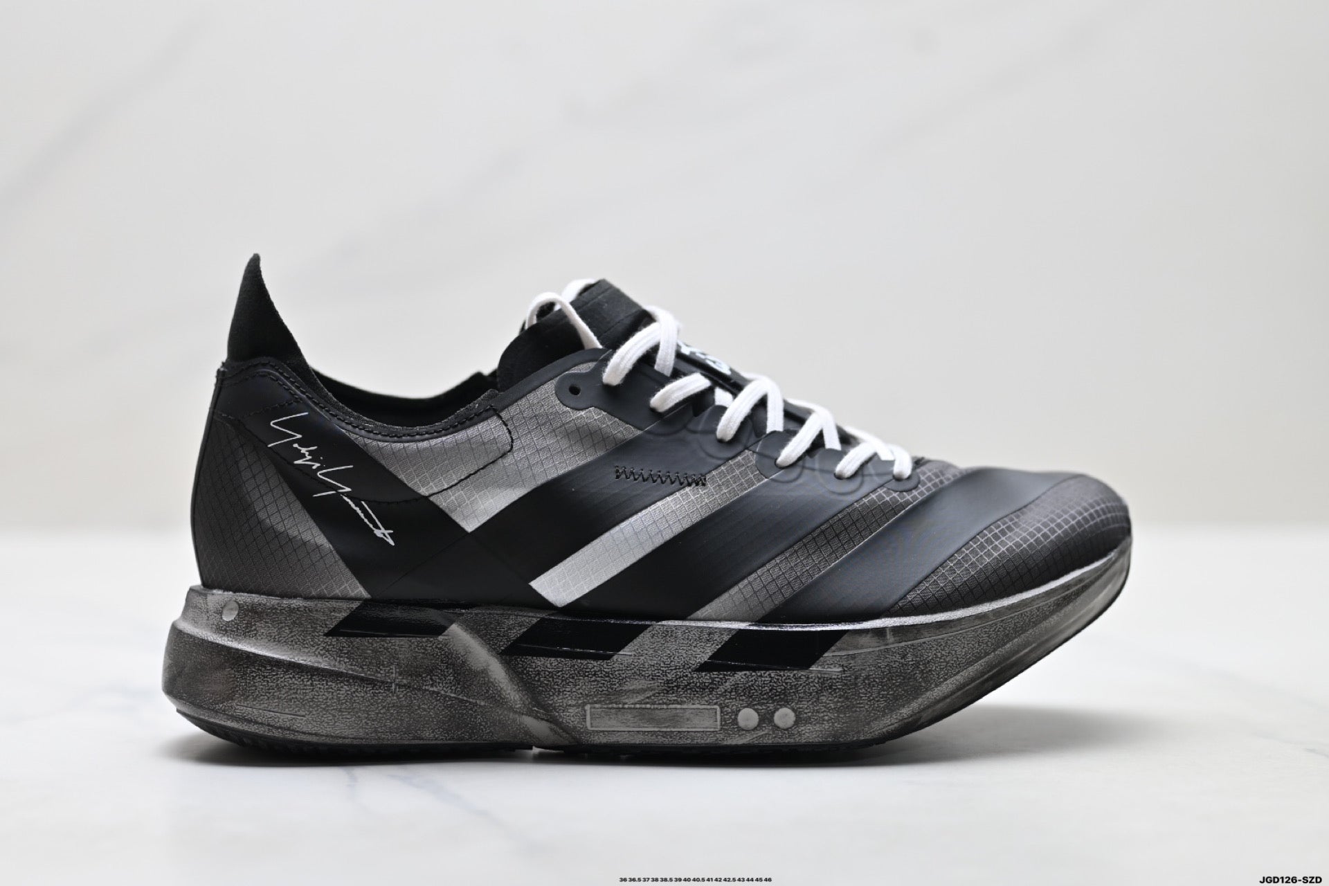 adidas Y-3 Adios Pro 4 Running Shoes – Black/Grey