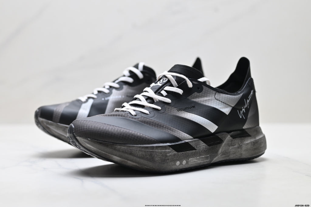 adidas Y-3 Adios Pro 4 Running Shoes – Black/Grey