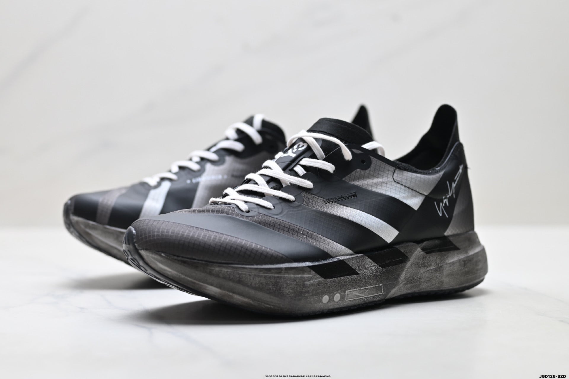 adidas Y-3 Adios Pro 4 Running Shoes – Black/Grey