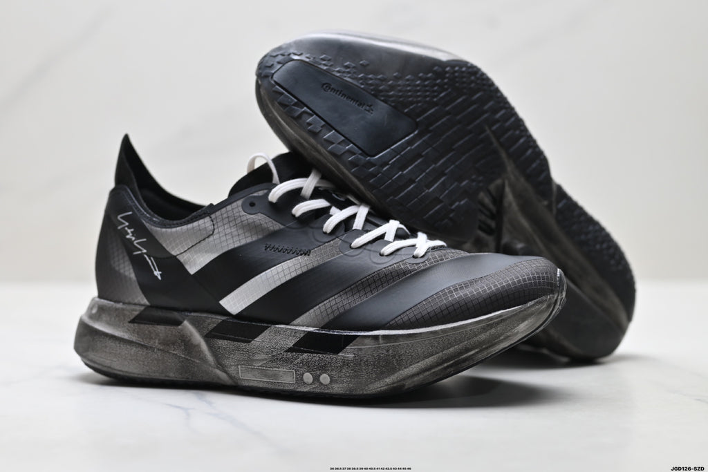 adidas Y-3 Adios Pro 4 Running Shoes – Black/Grey