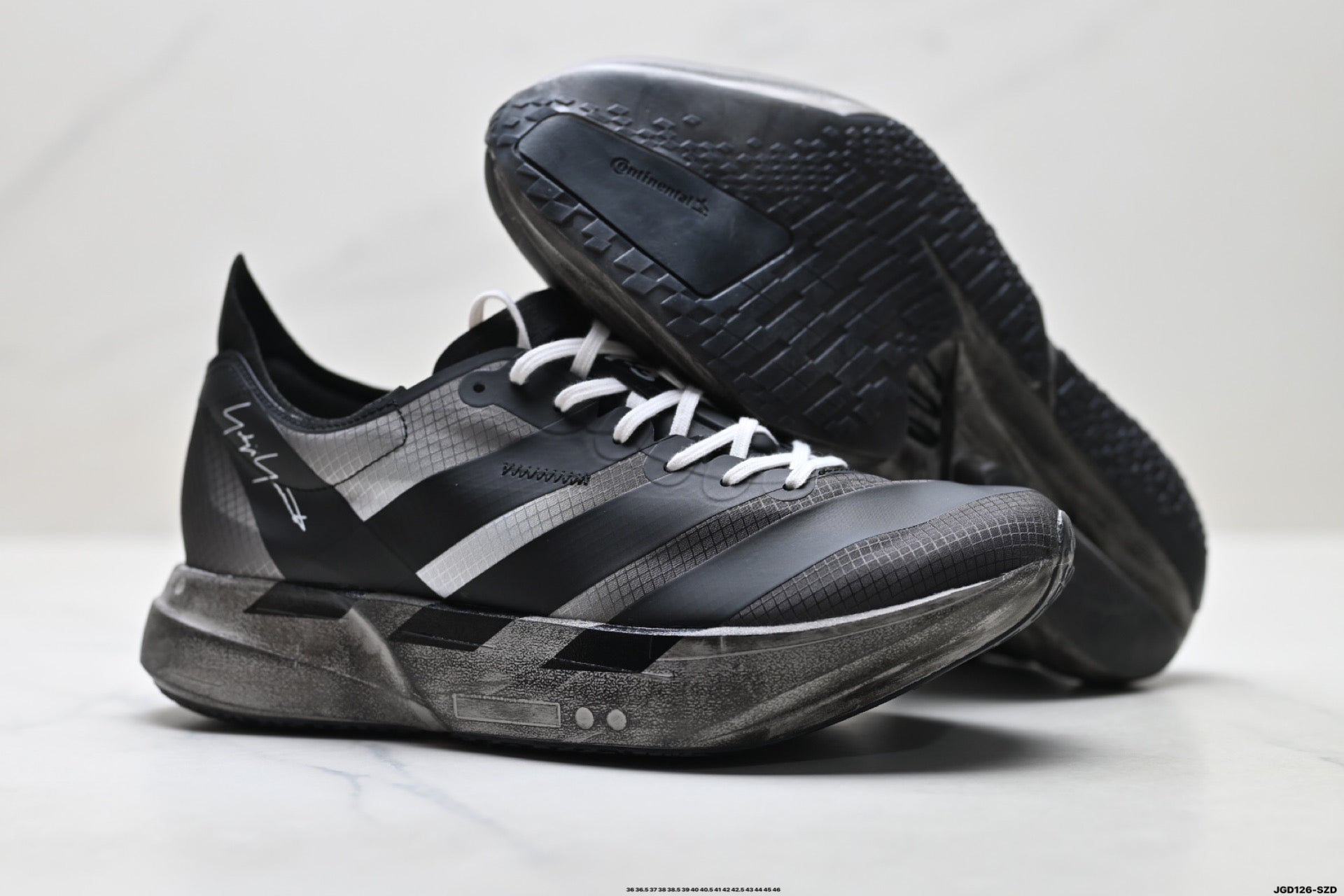 adidas Y-3 Adios Pro 4 Running Shoes – Black/Grey