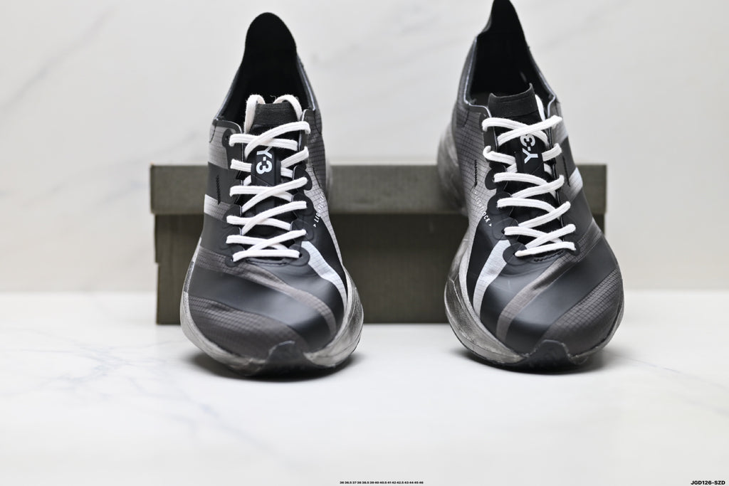 adidas Y-3 Adios Pro 4 Running Shoes – Black/Grey
