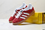 adidas x Gucci Gazelle Red GG Monogram Sneakers