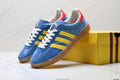 adidas x Gucci Gazelle Blue Yellow Sneakers