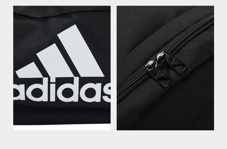 Adidas Classic Backpack | Trefoil Logo Everyday Bag | Core Black