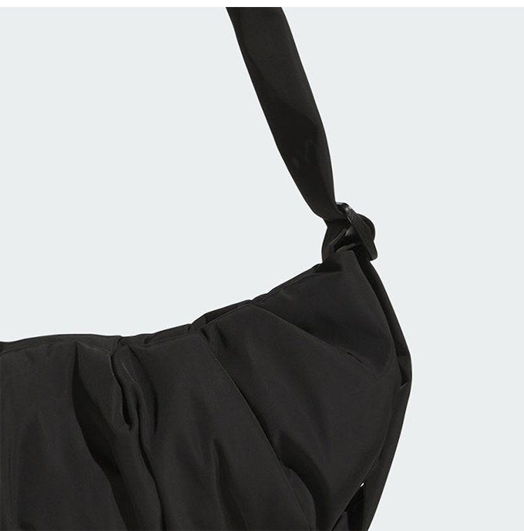 Adidas Originals Crescent Bag | Trefoil Logo Crossbody Bag | Core Black