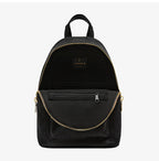 Jordan Monogram Mini Backpack | Gold Jumpman Logo Bag | Black / Gold