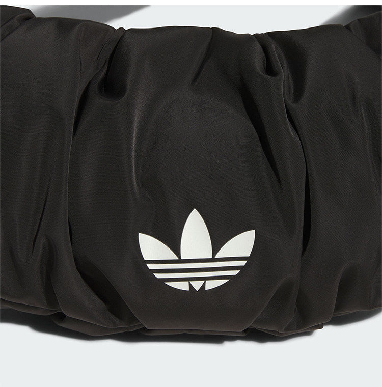 Adidas Originals Crescent Bag | Trefoil Logo Crossbody Bag | Core Black