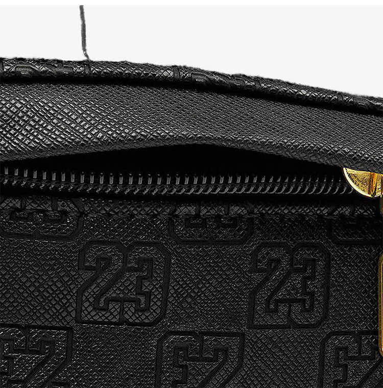 Jordan Monogram Mini Backpack | Gold Jumpman Logo Bag | Black / Gold