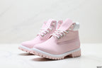 Timberland Pink Kids Premium Leather Boot - detail image 4