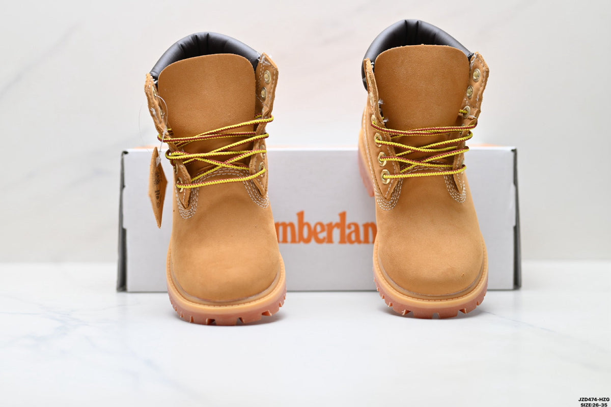 Timberland Wheat Kids Premium Leather Boot - detail image 7
