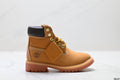 Timberland Wheat Kids Premium Leather Boot - right-facing side profile main image