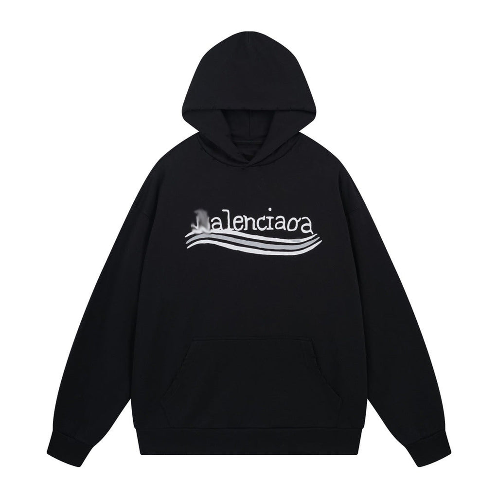 Balenciaga Couples Print Hoodie product image 2