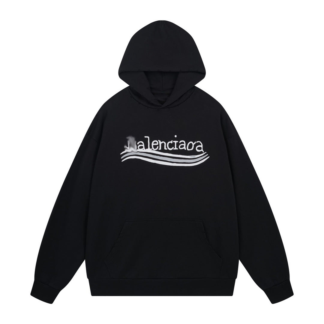 Balenciaga Couples Print Hoodie product image 2