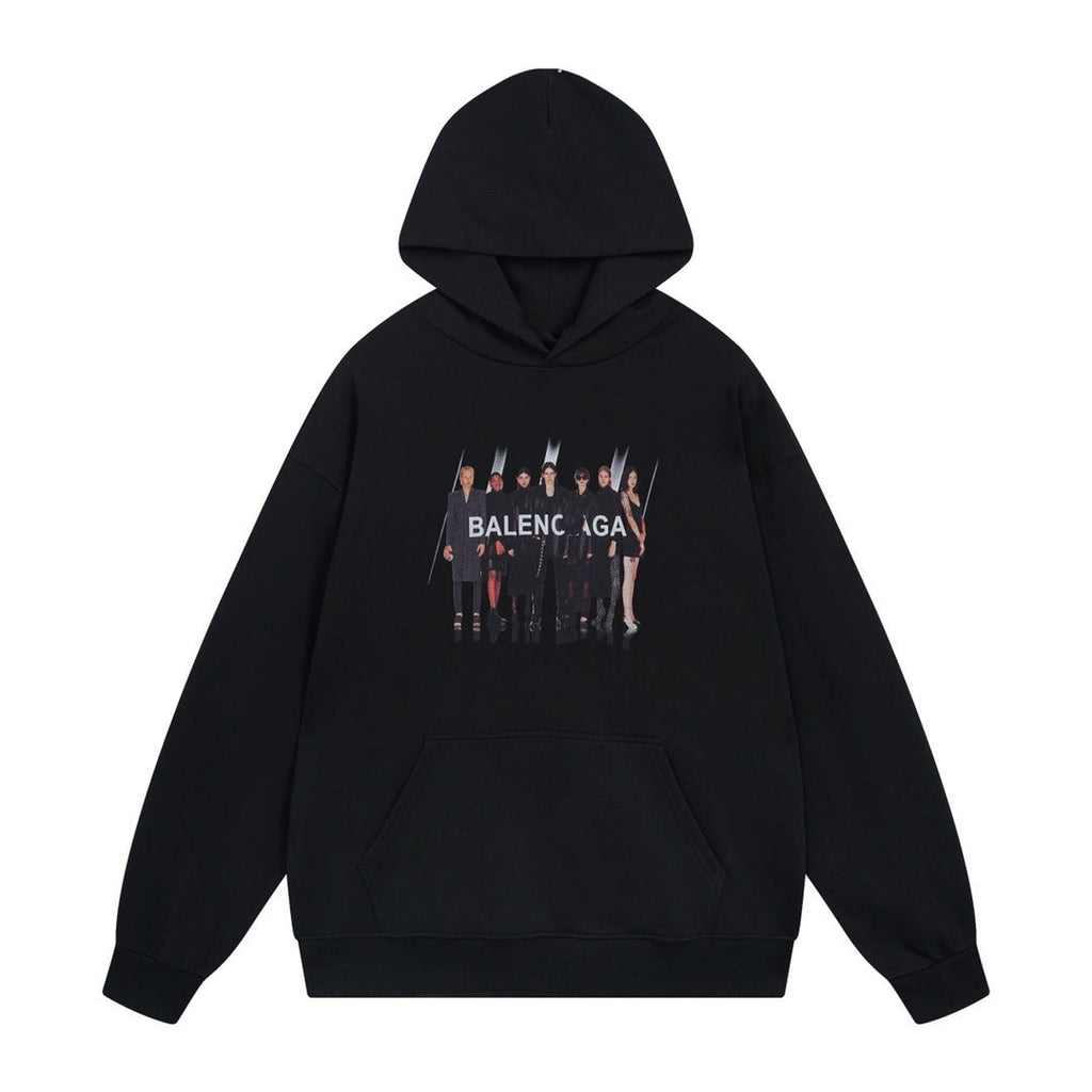 Balenciaga Couples Print Hoodie product image 2